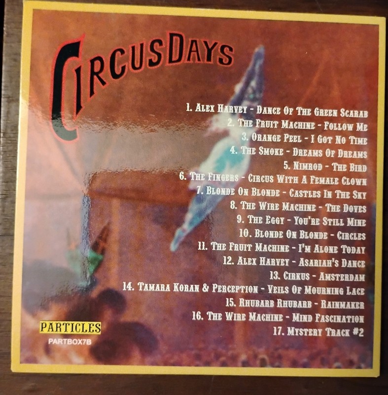 Various Artists CIRCUS DAYS Pop Psych Obscurities '66-''72 6CDs Booklet LIKE NEW gallery