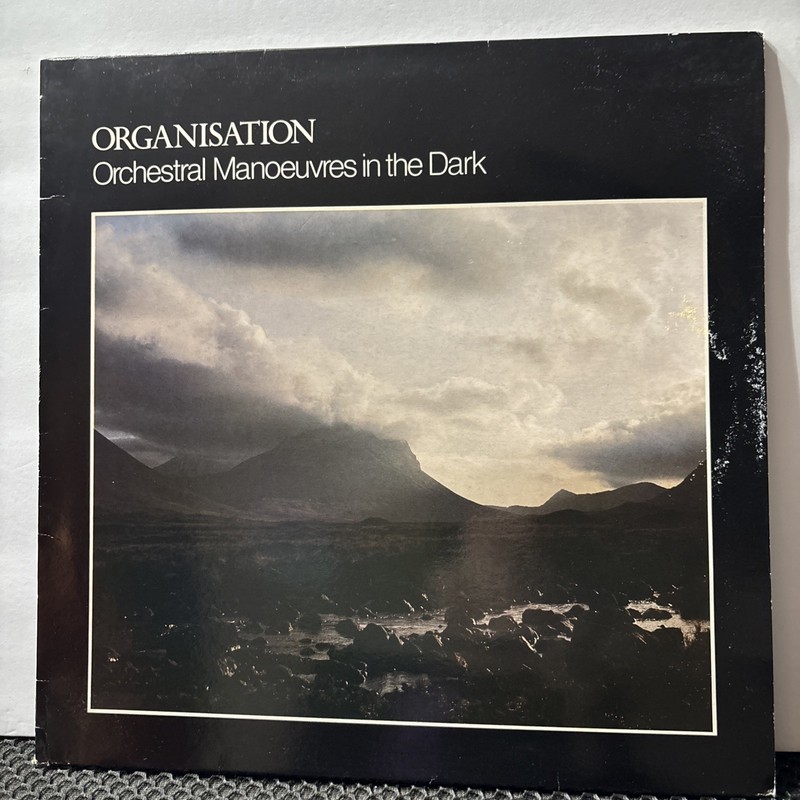 OMD – Organisation LP Black Cover – DID 6 1st UK Not Grey 1980 / Inner / EX