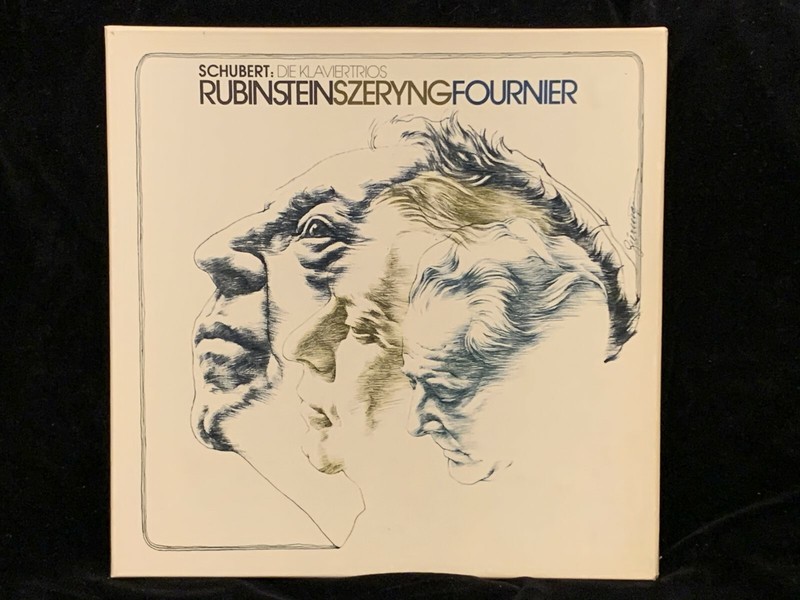 SCHUBERT Piano Trios- SZERYNG, FOURNIER, RUBINSTEIN – RCA ST 2LP BOX Germany