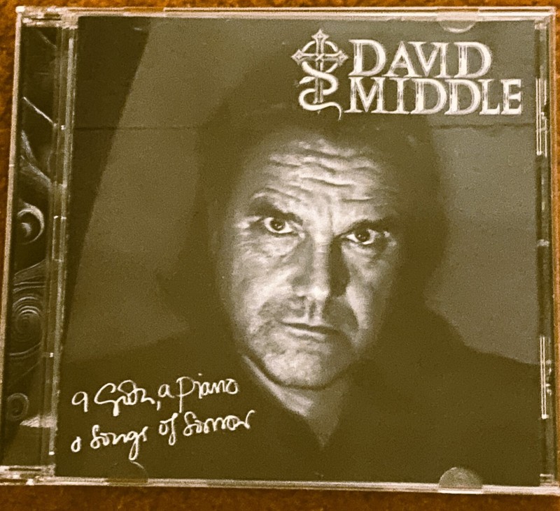 David Middle – A Goth, A Piano & Songs of Sorrow – Goth / Dark