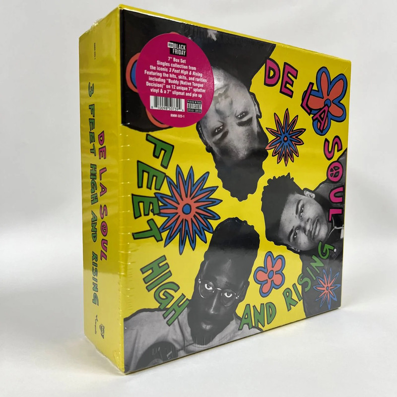 DE LA SOUL **3 Feet High and Rising *NEW 12 7 INCH COLORED RECORD VINYL LP NEW