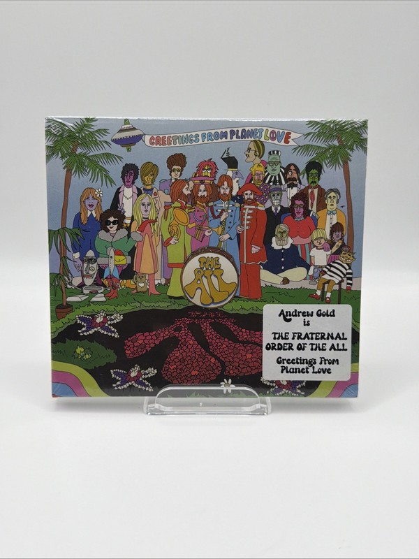 ANDREW GOLD (FOOTA) – GREETINGS FROM PLANET LOVE (CD 2023) NEW *20 TRACKS*