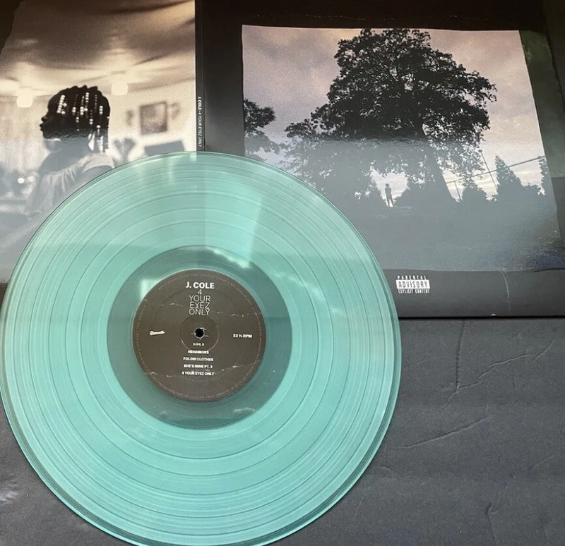 J. Cole “4 Your Eyez Only” Urban Outfitters Ltd Ed Coke Bottle LP🪩RARE/SEALED🪩