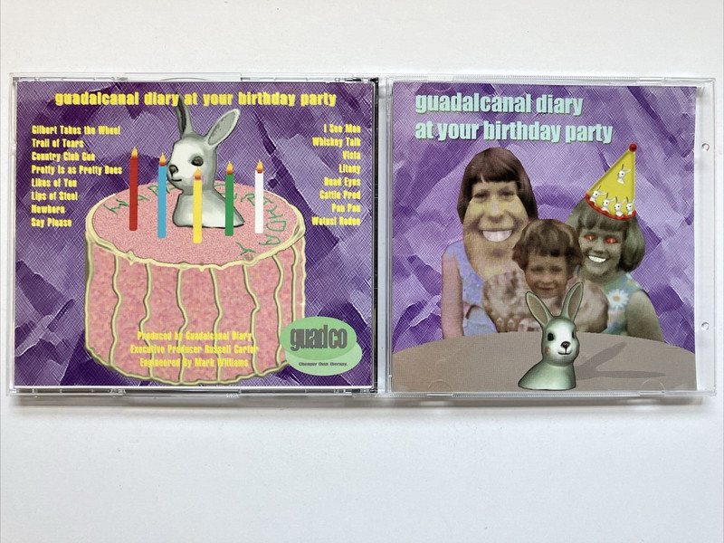 At Your Birthday Party by Guadalcanal Diary (CD, 1999, guad co) Very Good Cond.