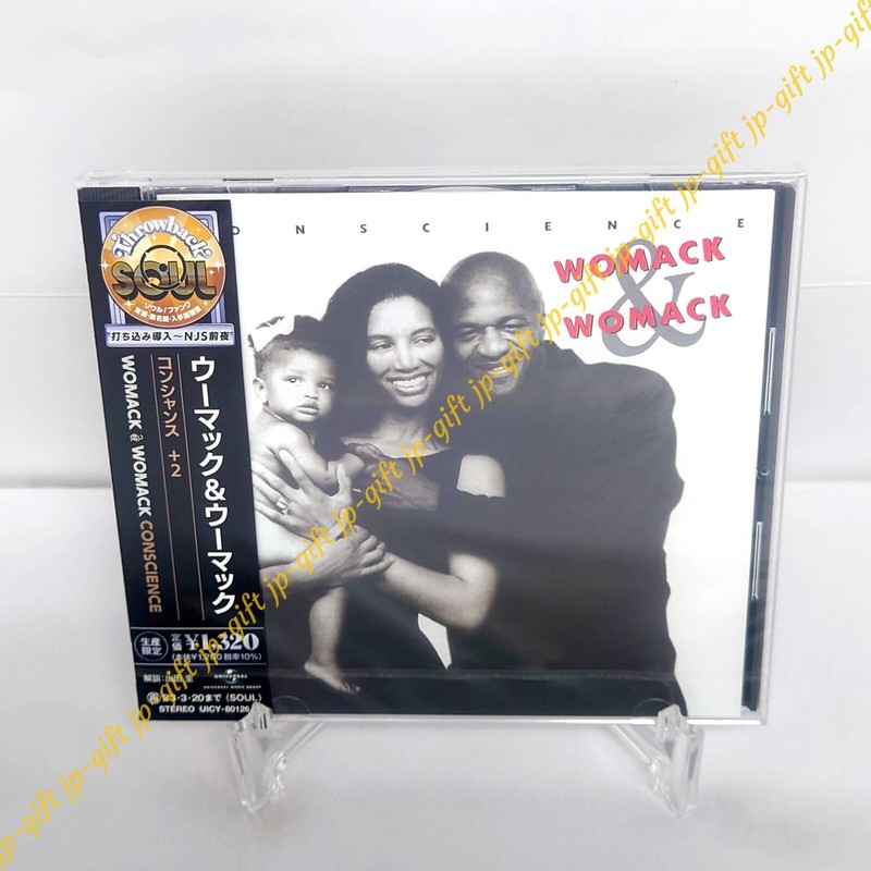 Womack & Womack Conscience +2 Japan Music CD Bonus Tracks