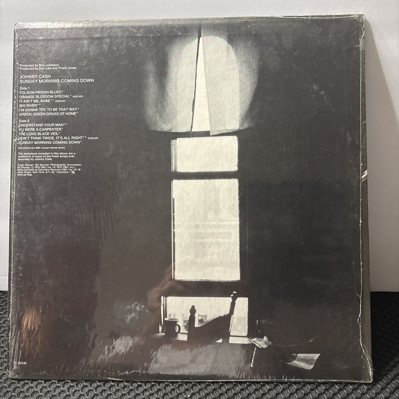 Johnny Cash - Sunday Morning Coming Down 1973 LP C 32240 Shrink / Clean Copy NM gallery