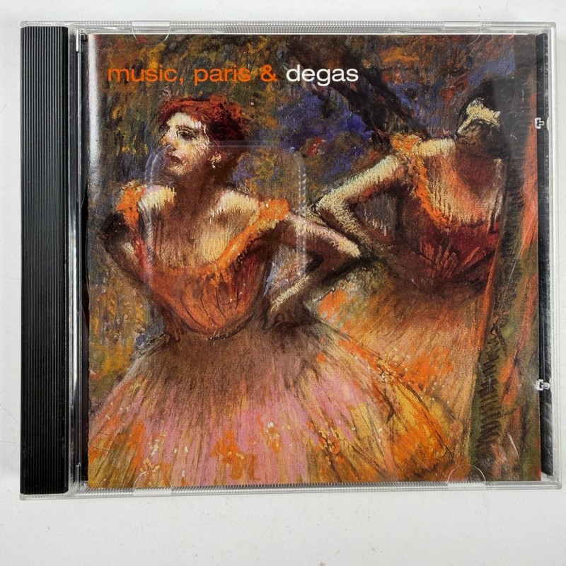 Music, Paris & Degas CD 1996 Classical Impressionism Art in Concert