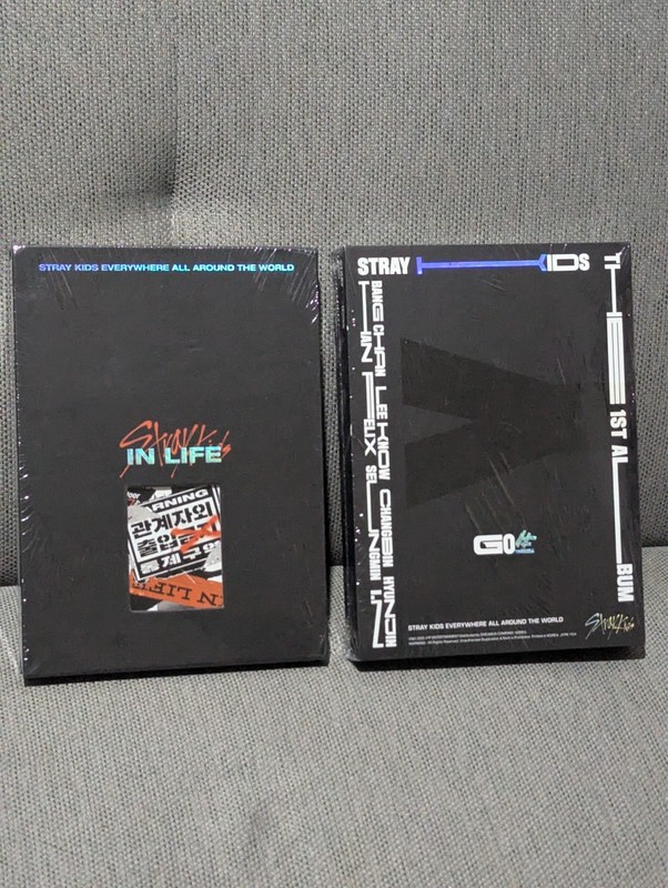 Stray Kids GO LIVE IN LIFE Limited Edition Album Set CD Photocard Sealed OOP New