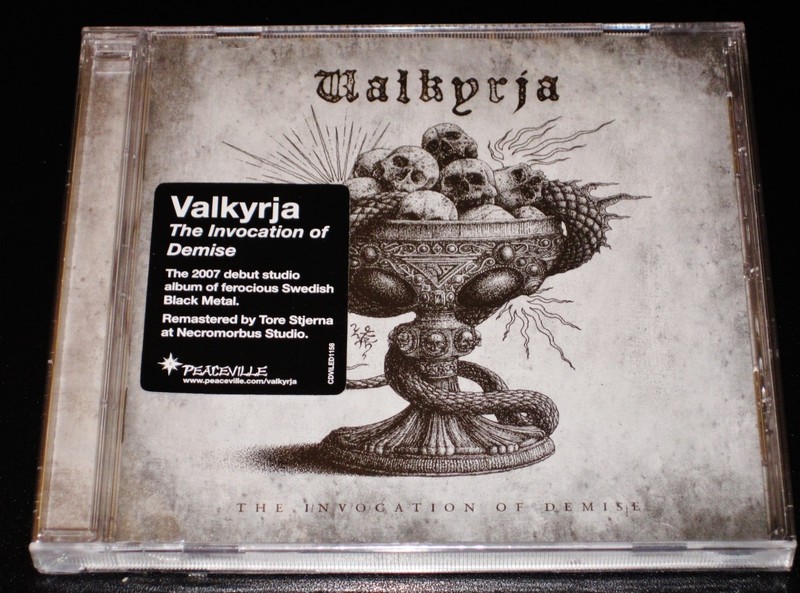 Valkyrja: The Invocation Of Demise CD 2024 Peaceville Records EU CDVILED1158 NEW