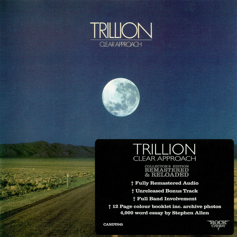 Trillion ~ Clear Approach (1980) CD 2009 Rock Candy Records UK •• NEW ••