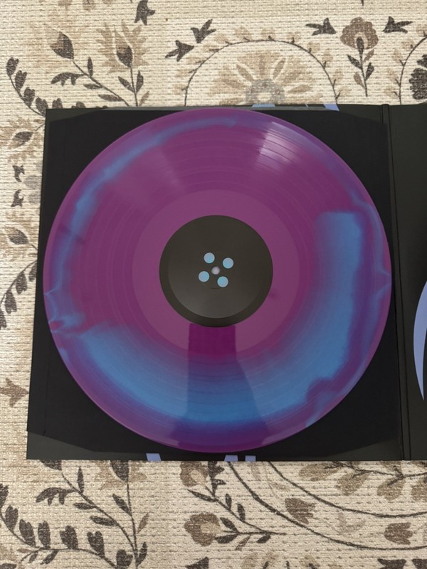 Coraline Vinyl Soundtrack Blue And Purple Swirl Mondo original LP gallery