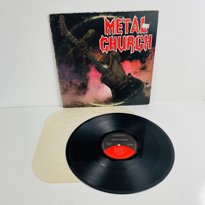 Metal Church Self-Titled 1st Vinyl LP Record Album Elektra 60471 Stereo 1985