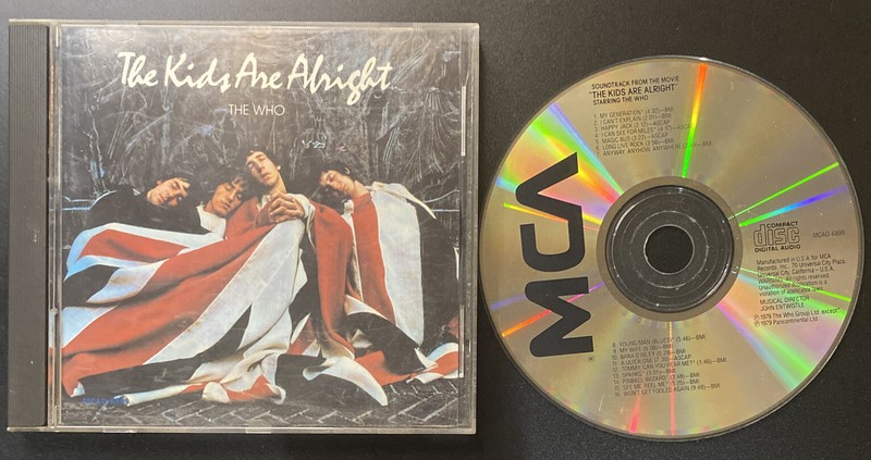 The Who – The Kids Are Alright (CD, MCA, 1997) MCAD-6899