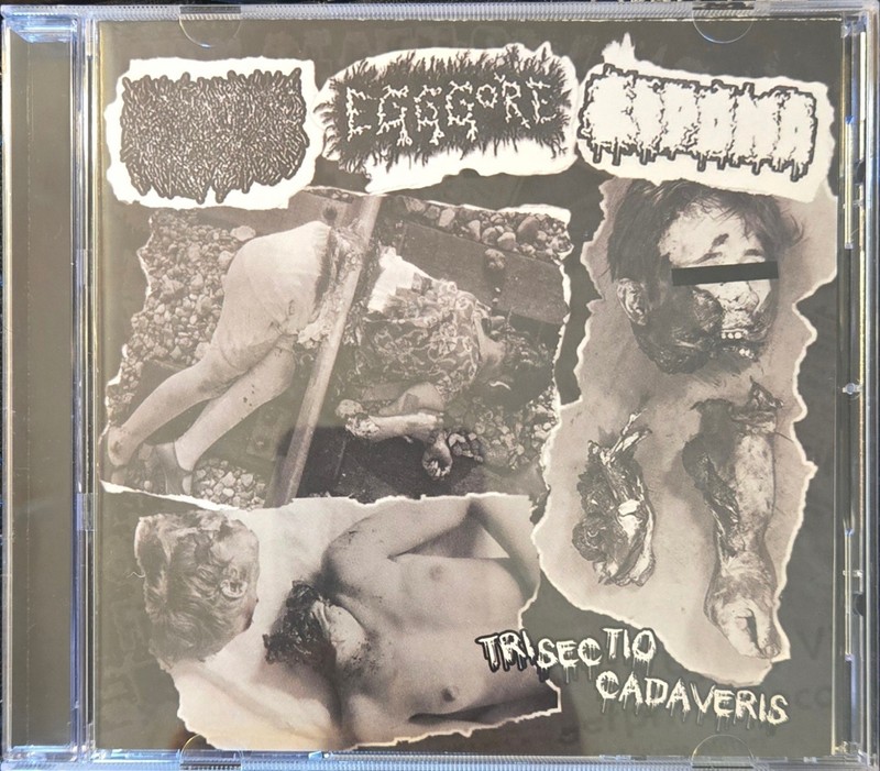Liquid Viscera/Egggore/Lipoma – Trisectio Cadaveris 3 Way Split CD(2025)SMES