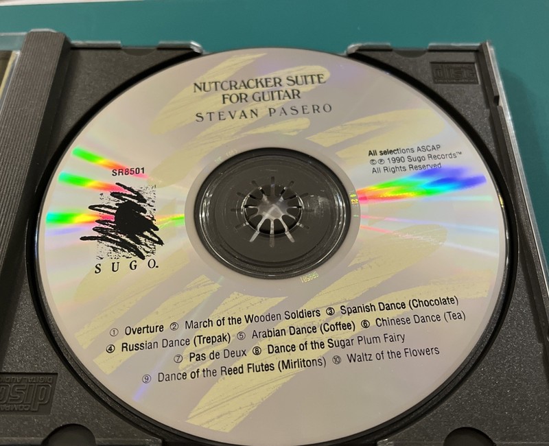 Nutcracker Suite For Guitar Stevan Pasero Music CD By Sugo Records gallery