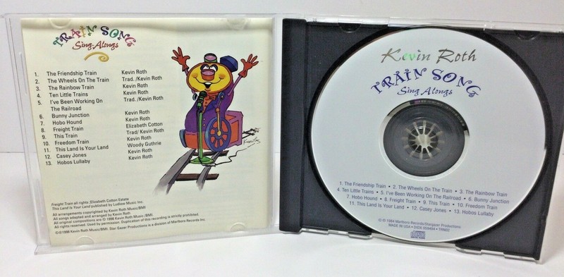 Train Song Sing Alongs Kevin Roth CD Free Shipping! gallery