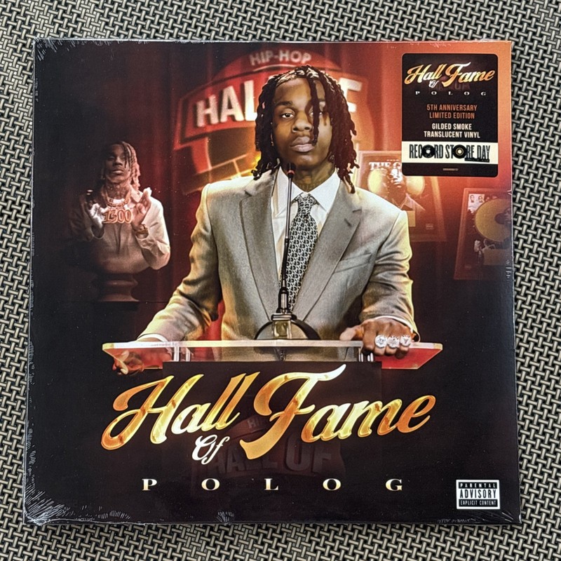 Polo G Hall Of Fame Lp Anniversary Gilded Smoke Vinyl RSD 2026 New gallery