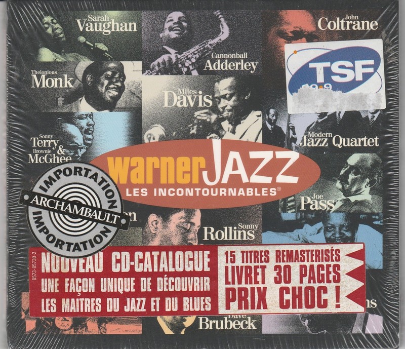 V.A. Warner Jazz Les Incontournables Miles Davis John Coltrane Bill Evans Sealed