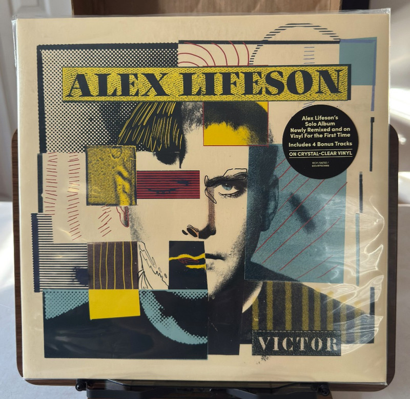 Alex Lifeson RUSH Victor 2LP Crystal Clear Vinyl 2024 Remixed Sealed