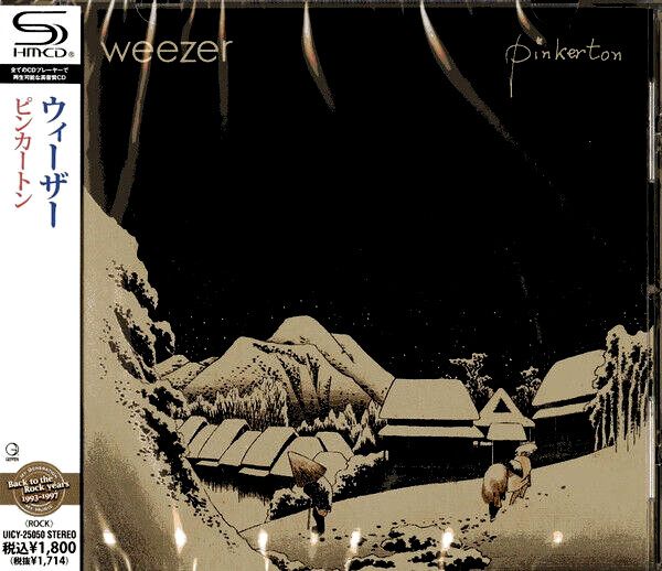 Weezer SEALED NEW CD(SHM-CD) ”Pinkerton» Japan OBI