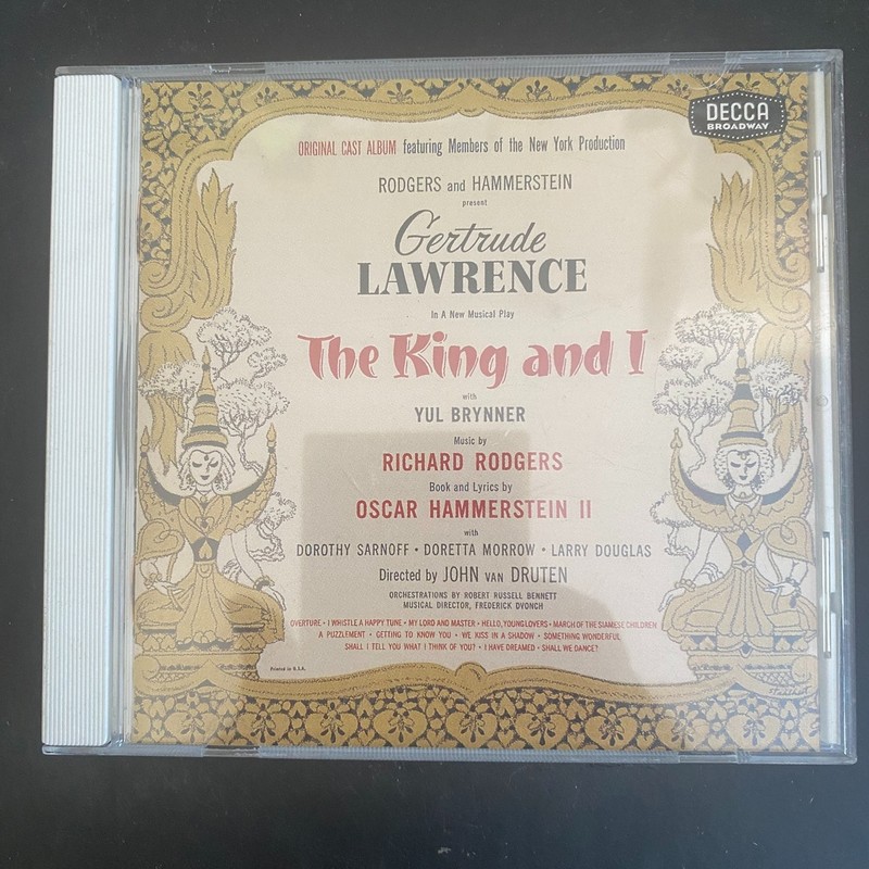 Rodgers & Hammerstein The King and I CD 1993 Original Cast Decca Broadway