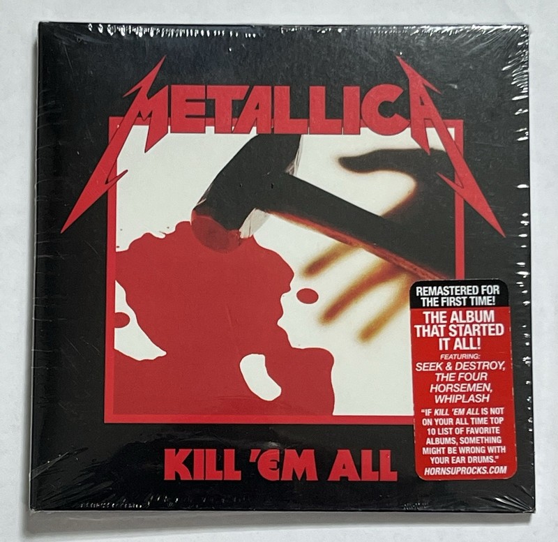 Metallica Kill ‘Em All Remastered CD Brand New Original Packaging