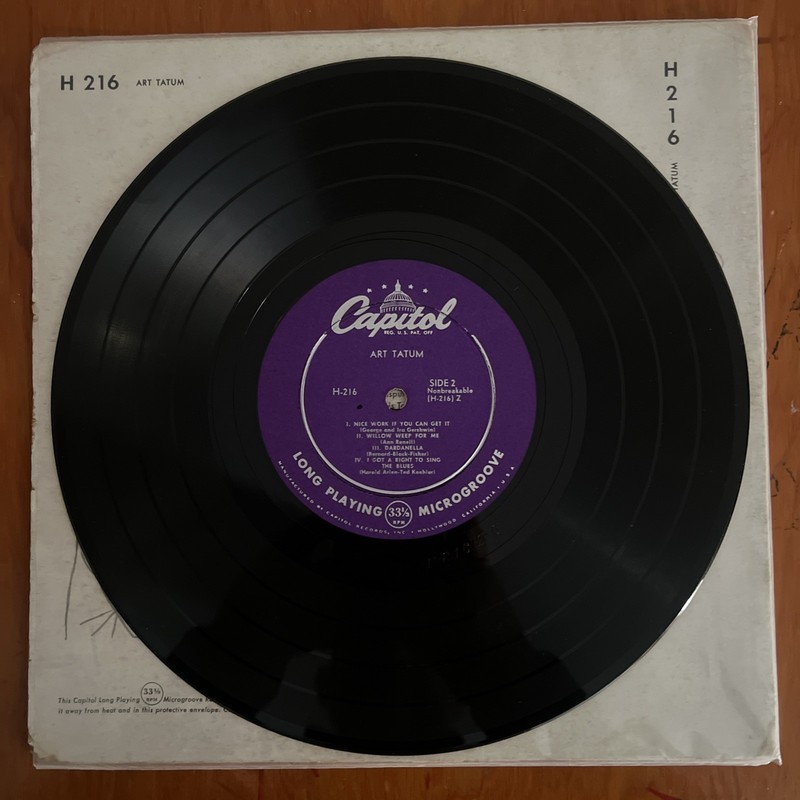 Art Tatum - Art Tatum 10” Vinyl LP H-216 gallery