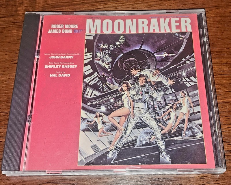 Moonraker Soundtrack CD John Barry 1988 EMI Manhattan CDP 7 90620 2 OOP RARE