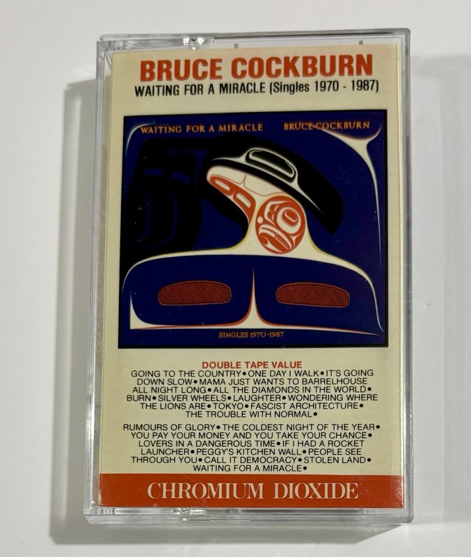 Bruce Cockburn – Waiting For A Miracle [Singles 1970-1987] (Cassette Tape)