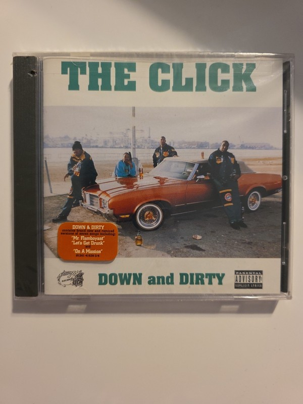 THE CLICK – DOWN AND DIRTY – CD – 1995 New Sealed – Hype Sticker Very Rare Read