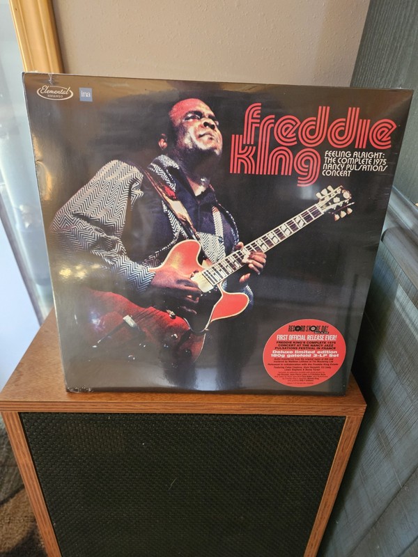 FREDDIE KING – Feeling Alright: 1975 Concert 3-LP New SEALED rsd vinyl #’d