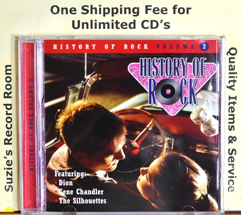 CD History of Rock Volume 2 LIKE NEW Dion- Jive Five -Mello Kings -Turtles