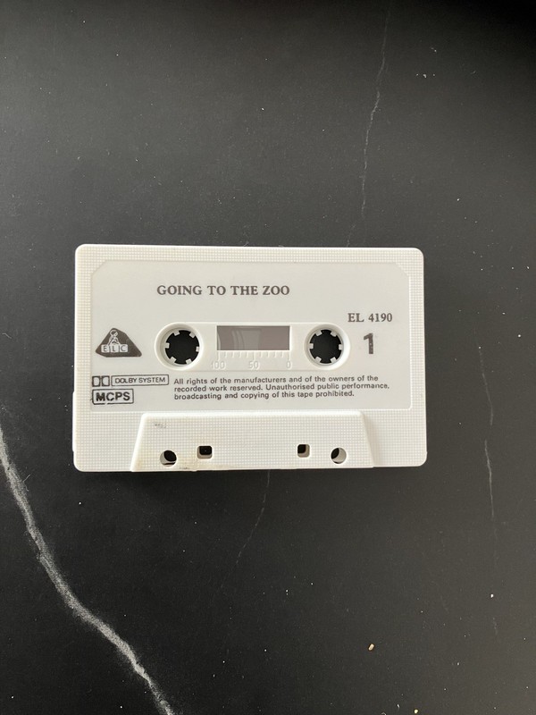 Children’s Audio Cassette – Early Learning Centre – Going To The Zoo – No Cover
