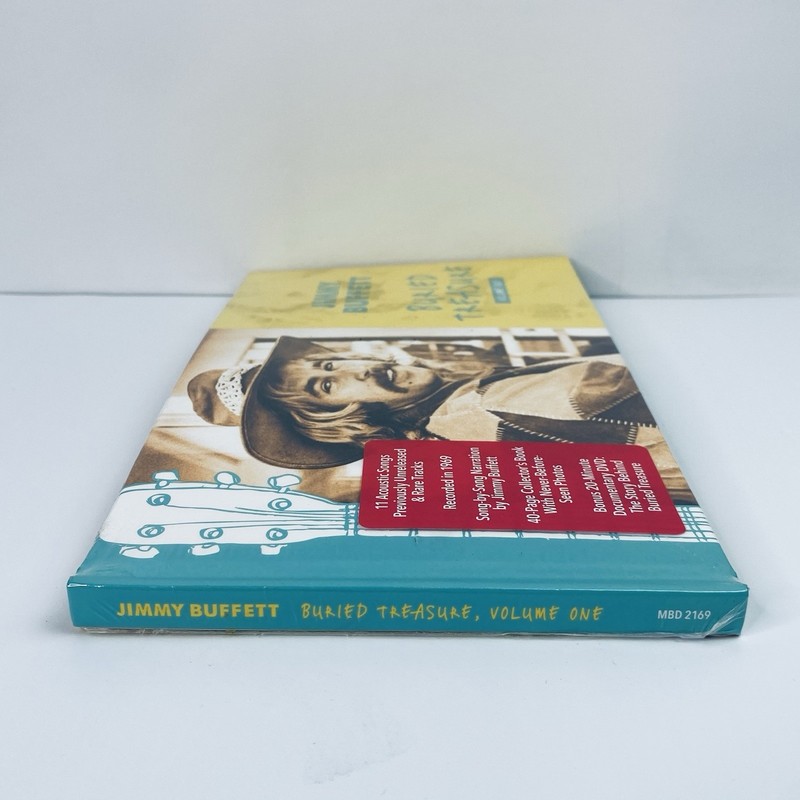 Jimmy Buffett - Buried Treasure Volume 1 (CD & DVD, 2017) Collectors Book *READ gallery