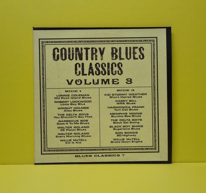 Various – Country Blues Classics Volume 3 – BC 7 Used – VG++ – Vinyl