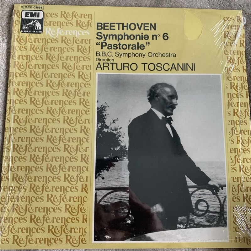 Arturo Toscanini Beethoven Symphony No.6 Pastorale- EMI Record LP Sealed