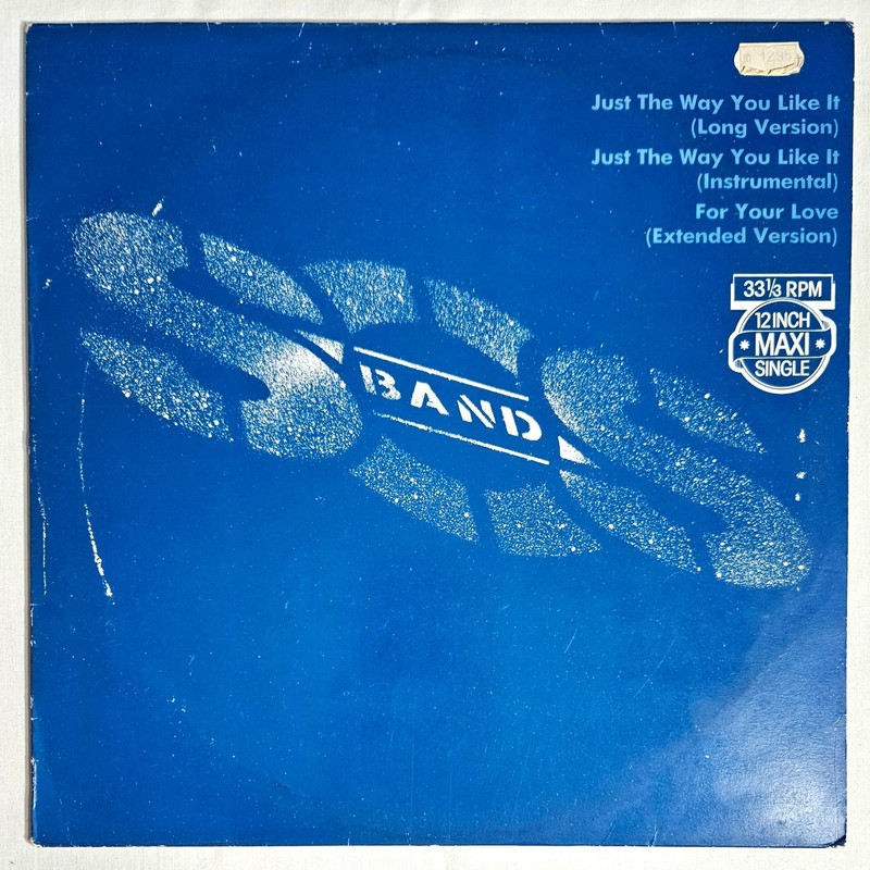 80’S R&B – S.O.S. BAND – JUST THE WAY YOU LIKE IT – TABU RECORDS OG IMPORT
