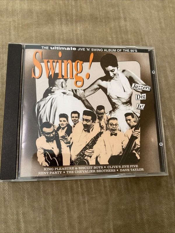 Swing! Jazzers Dig It! by Various Artists (CD, Rockhouse, 1990)