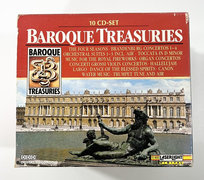 Baroque Treasuries 10 NEW CD Set Classical Bach Handel Vivaldi Telemann Corelli