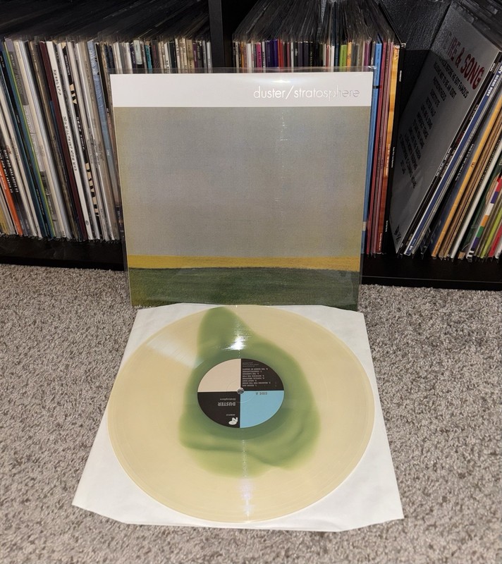 Duster Stratosphere Vinyl Green In Cloudy Clear Limited Edition