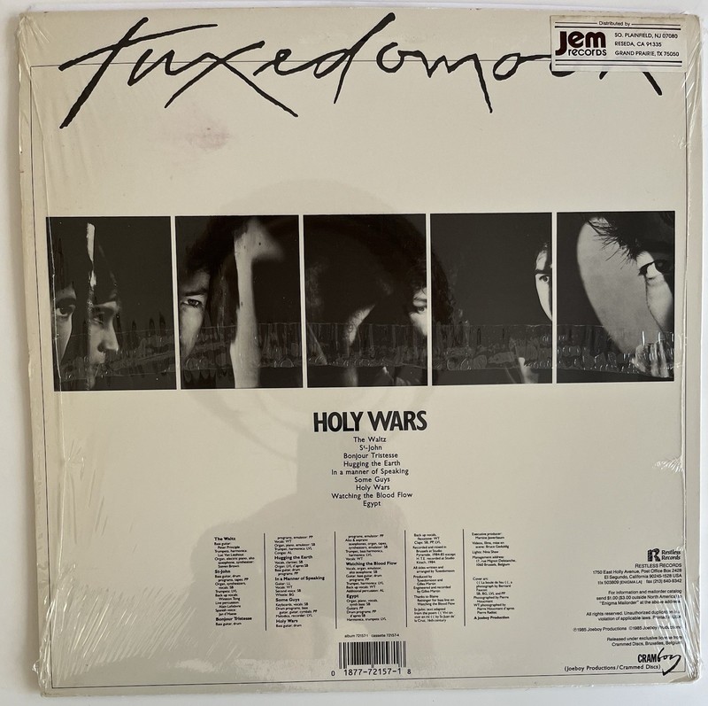 Tuxedo Moon Holy Wars Original 1985 Restless Lp Shrink Hype NM- gallery