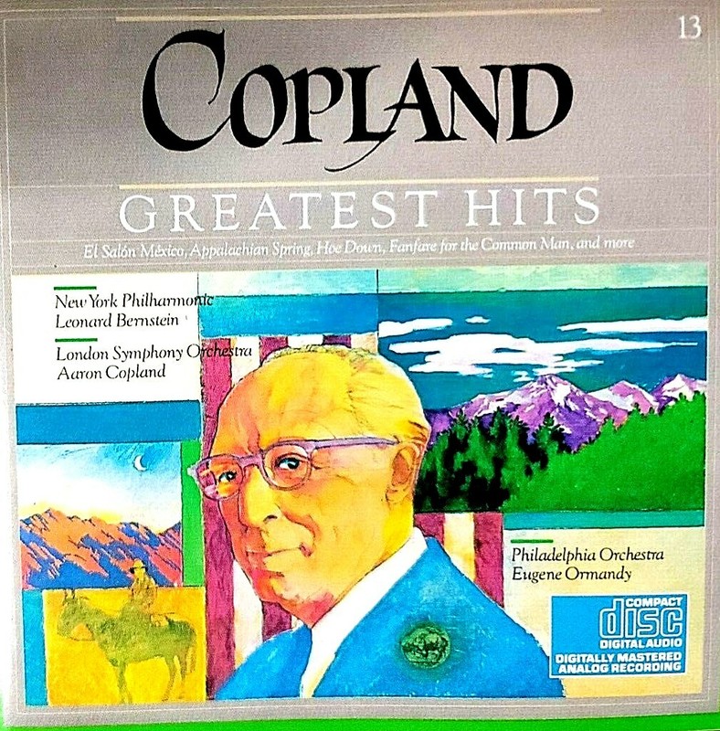 Copland’s Greatest Hits – «Leonard Bernstein» – ( CD – CBS Masterworks Records )