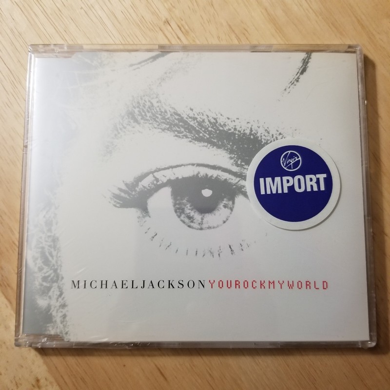 MICHAEL JACKSON You Rock My World CD Instrumental RADIO EDIT A Cappella 1122