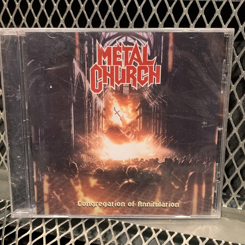 METAL CHURCH ~ Congregation Of Annihilation FACTORY SEALED CD 2023 PLEASE READ B