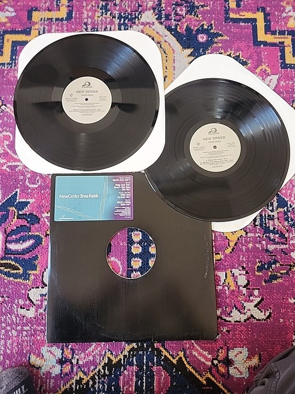 NEW ORDER – TRUE FAITH – QWEST RECORDS PROMO DOUBLE 12″ SINGLE