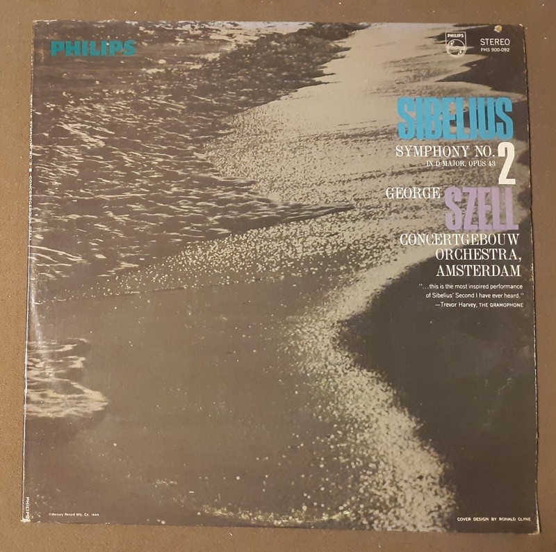 Sibelius Symphony No 2 In D Major Opus 43 George Szell by Philips Records 33rpm