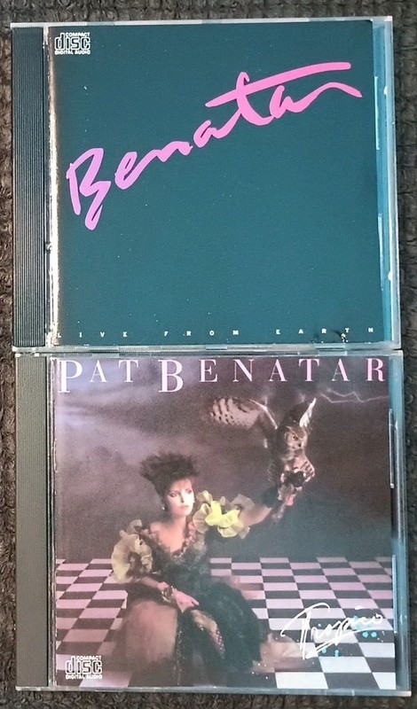 PAT BENATAR TROPICO Japan We Belong Smooth Case VK 41471 CD lot LIVE FROM EARTH