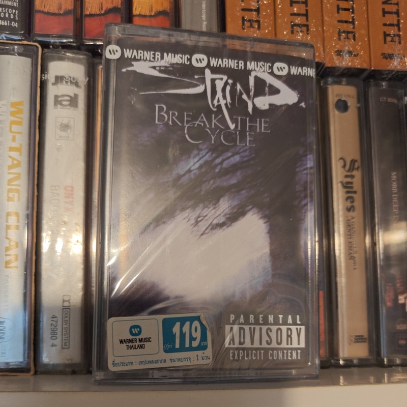 Staind Break The Cycle FACTORY SEALED cassette album