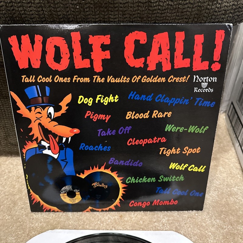 Wolf Call LP Norton Tall Cool Ones From The Vaults Of Golden Crest! gallery