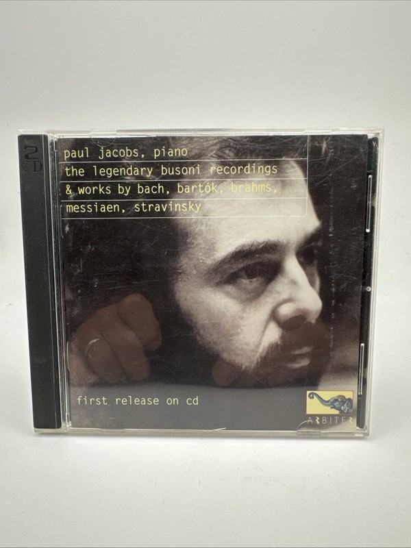 Legendary Busoni Recordings by Jacobs, Paul (CD, 2000)